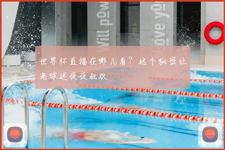世界杯直播在哪儿看？这个秘密让老球迷夜夜狂欢
