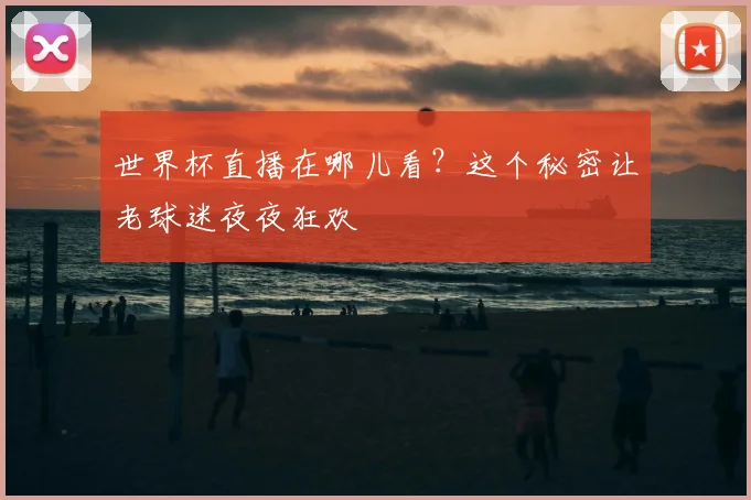 世界杯直播在哪儿看？这个秘密让老球迷夜夜狂欢